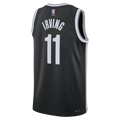 NIKE NBA BROOKLYN NETS KYRIE IRVING ICON EDITION SWINGMAN JERSEY BLACK
