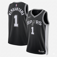 San Antonio Spurs Victor Wembanyama Fast Break Replica Jersey – Association Edition