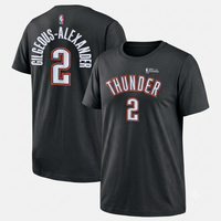 Shai Gilgeous-Alexander OKC Thunder NBA Finals Interlock Cotton T-Shirt