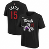 Vince Carter Toronto Raptors City Edition Interlock Name & Number T-Shirt