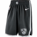 Men's Brooklyn Nets Nike Black 2019/20 Icon Edition Swingman Shorts
