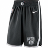Men's Brooklyn Nets Nike Black 2019/20 Icon Edition Swingman Shorts