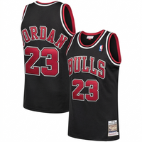 Chicago Bulls Black Jersey – NBA Basketball