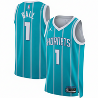 Unisex Jordan Brand LaMelo Ball Teal Charlotte Hornets Swingman Jersey - Icon Edition