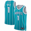 Unisex Jordan Brand LaMelo Ball Teal Charlotte Hornets Swingman Jersey - Icon Edition
