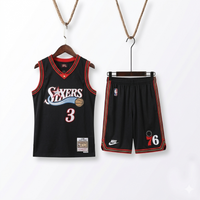 Allen Iverson Philadelphia 76ers Hardwood Classics Full Set (Jersey & Shorts)