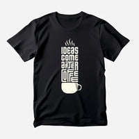 Ideas After Coffee Half Sleeve T-Shirt