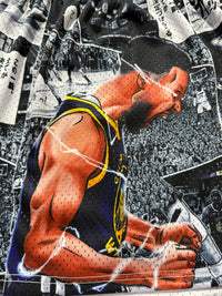 Curry Mode Anime Graphic Mesh Shorts
