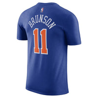 Jalen Brunson New York Knicks Jordan Brand Interlock Name & Number T-Shirt