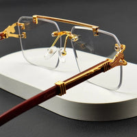 Solar Magic Cheetah Glasses (Transition Brown)