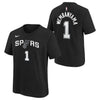 Victor Wembanyama San Antonio Spurs Nike Icon Edition Interlock Name & Number T-Shirt