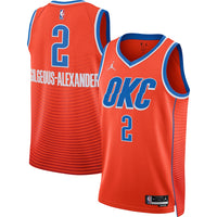 Oklahoma City Thunder Shai Gilgeous-Alexander Blue Swingman Jersey – Icon Edition