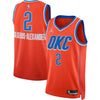 Oklahoma City Thunder Shai Gilgeous-Alexander Blue Swingman Jersey – Icon Edition