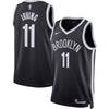 NIKE NBA BROOKLYN NETS KYRIE IRVING ICON EDITION SWINGMAN JERSEY BLACK