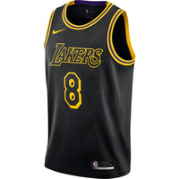 Men's Los Angeles Lakers Kobe Bryant Nike Black Mamba Day Swingman Jersey